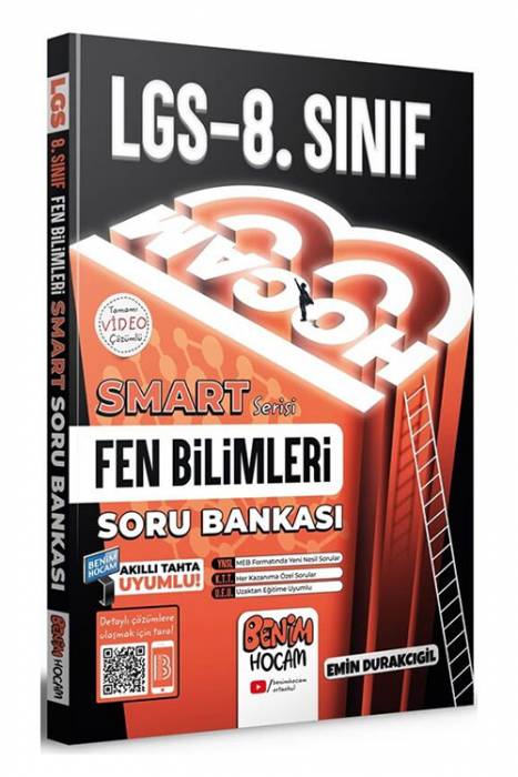 Benim Hocam 2022 8. Sınıf LGS Fen Bilimleri Smart Soru Bankası Benim Hocam Yayınları