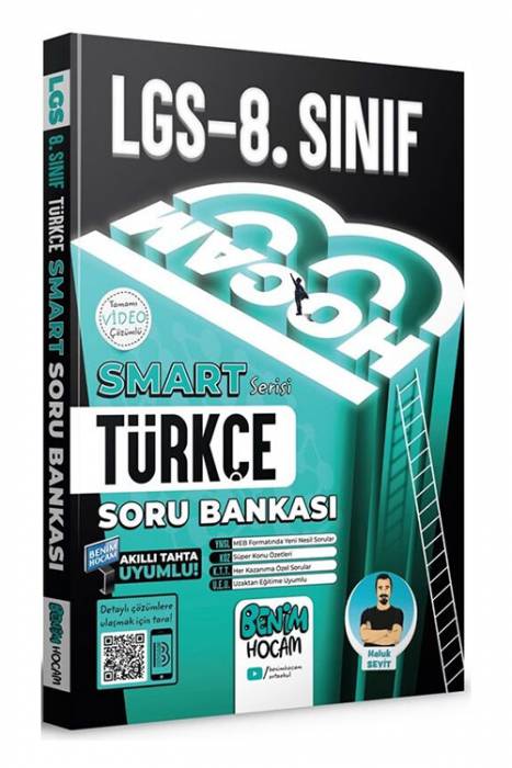 Benim Hocam 2022 8. Sınıf LGS Türkçe Smart Soru Bankası Benim Hocam Yayınları