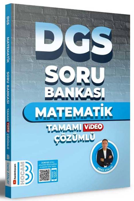 2024 DGS Matematik Tamamı Çözümlü Soru Bankası Benim Hocam Yayınları