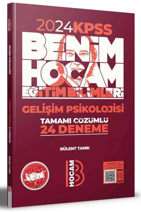 2024 Eğitim Bilimleri Gelişim Psikolojisi Tamamı Çözümlü 24 Deneme Benim Hocam Yayınları