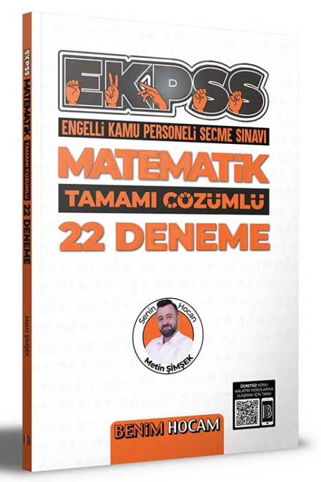 Benim Hocam 2022 EKPSS Matematik Tamamı Çözümlü 22 Deneme Benim Hocam Yayınları