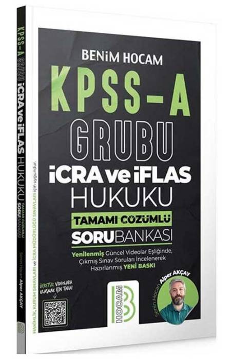 Benim Hocam 2022 KPSS A Grubu İcra İflas Hukuku Soru Bankası Çözümlü Benim Hocam Yayınları