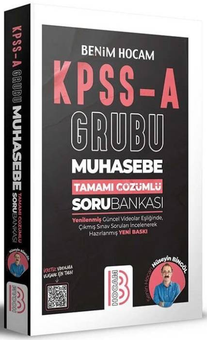 2023 KPSS A Grubu Muhasebe Soru Bankası Çözümlü - Hüseyin Bingöl Benim Hocam Yayınları