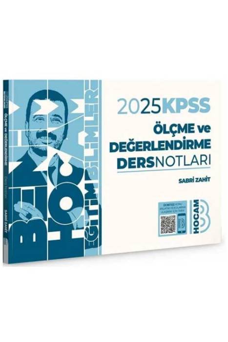 2025 KPSS Eğitim Bilimleri Ölçme ve Değerlendirme Ders Notları Benim Hocam Yayınları