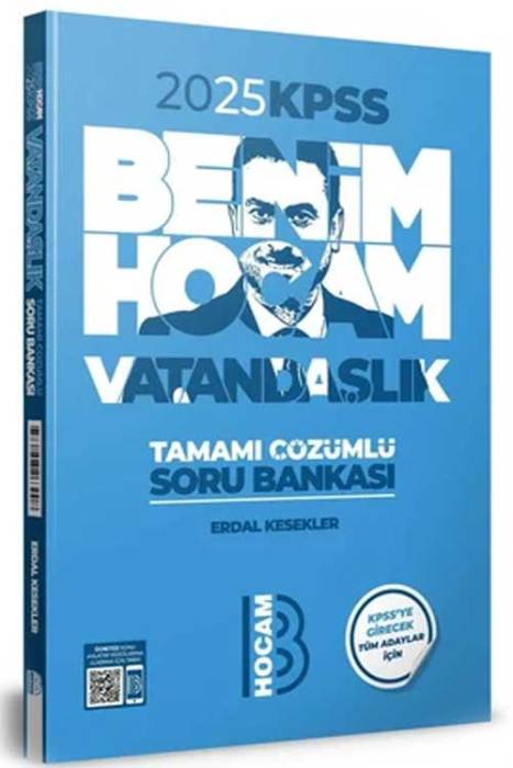 2025 KPSS Vatandaşlık Tamamı Çözümlü Soru Bankası Benim Hocam Yayınları