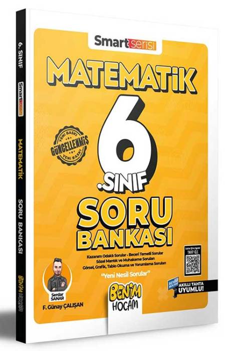 Benim Hocam 6. Sınıf Matematik Soru Bankası Smart Serisi Benim Hocam Yayınları