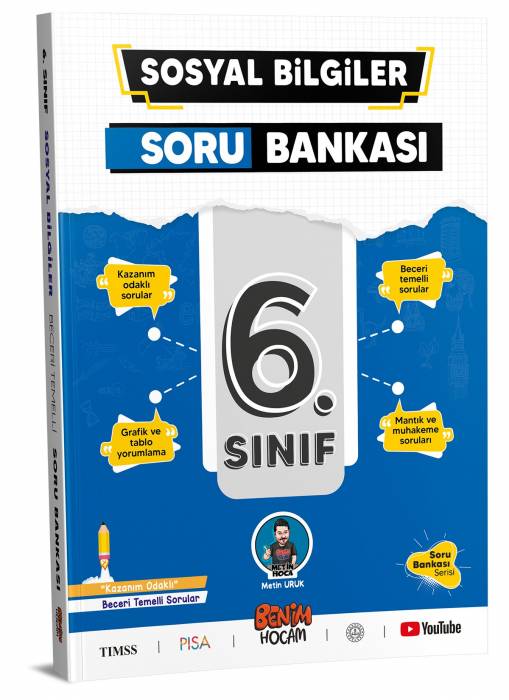 Benim Hocam 6. Sınıf Sosyal Bilgiler Soru Bankası Benim Hocam Yayınlar