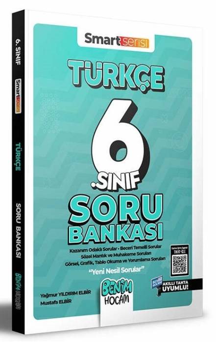 Benim Hocam 6. Sınıf Türkçe Soru Bankası Smart Serisi Benim Hocam Yayınları