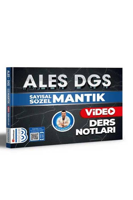 2024 ALES DGS Sayısal Sözel Mantık Video Ders Notları Benim Hocam Yayınları