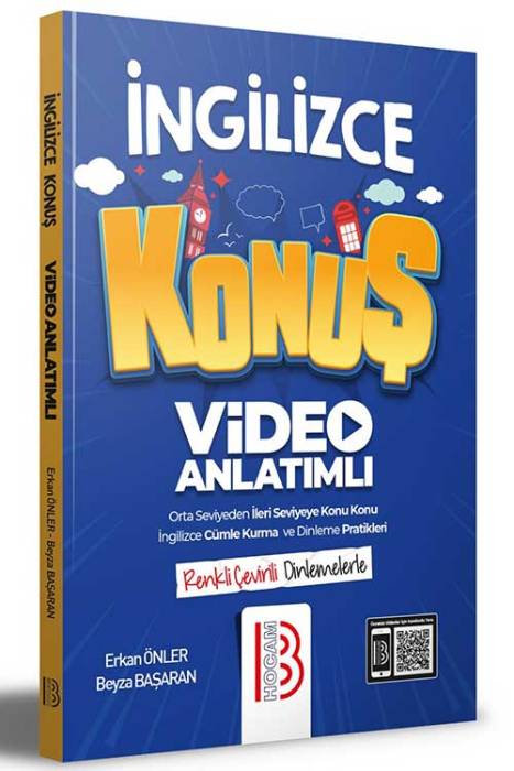 Benim Hocam İngilizce Konuş Video Anlatımlı - Erkan Önler Benim Hocam Yayınları