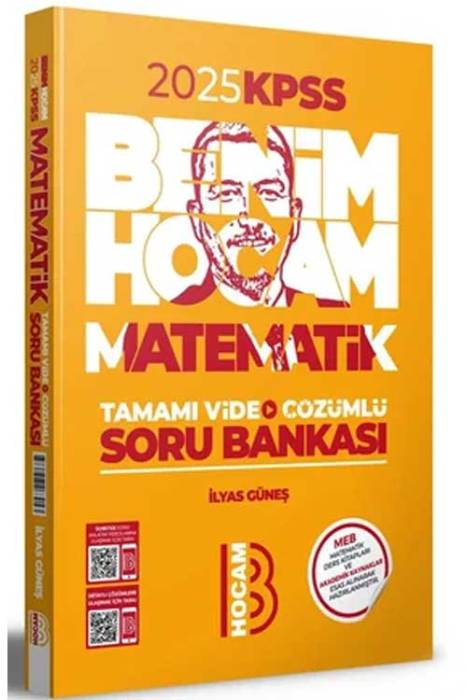 2025 KPSS Matematik Tamamı Video Çözümlü Soru Bankası Benim Hocam Yayınları