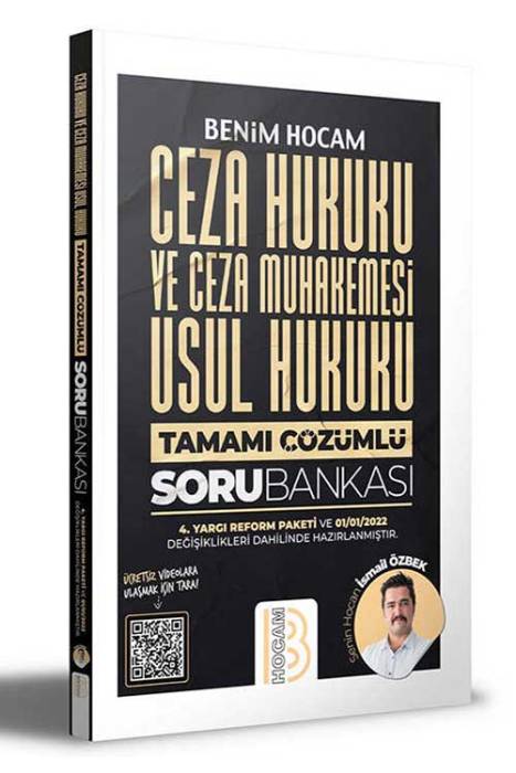 Benim Hocam KPSS A Grubu Ceza Hukuku ve Ceza Muhakemesi Usul Hukuku Tamamı Çözümlü Soru Bankası Benim Hocam Yayınları