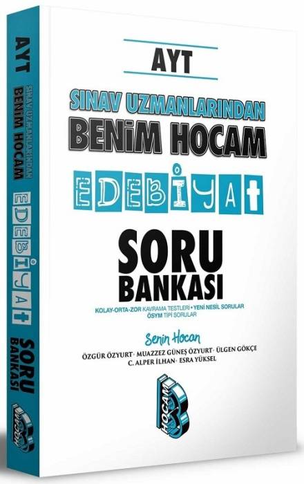 Benim Hocam YKS AYT Edebiyat Sınav Uzmanlarından Soru Bankası Benim Hocam Yayınları