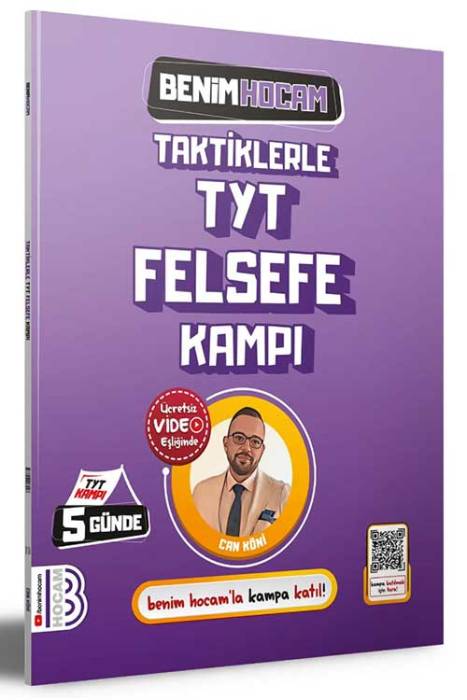 2024 Taktiklerle TYT Felsefe Kampı Benim Hocam Yayınları