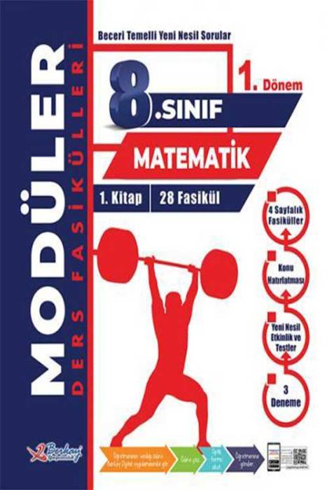 Berkay 8. Sınıf Matematik Modüler Ders Fasikülleri 1. Kitap Berkay Yayıncılık