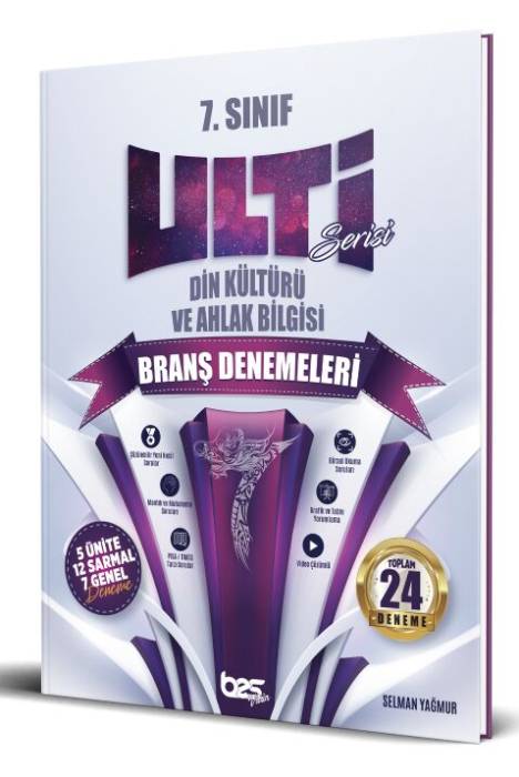 7. Sınıf Din Kültürü ve Ahlak Bilgisi Ulti Serisi Denemeleri Bes Yayınları 