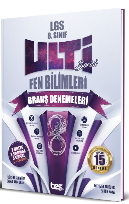 8. Sınıf Fen Bilimleri Ulti Serisi Denemeleri Bes Yayınları