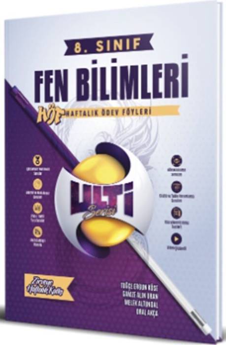 Bes Yayınları 8. Sınıf LGS Fen Bilimleri Ulti Serisi Haftalık Ödev Föyleri