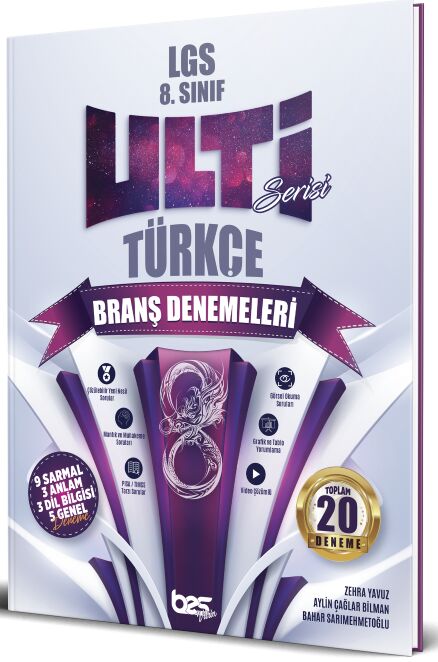 8. Sınıf Türkçe Ulti Serisi Denemeleri Bes yayınları