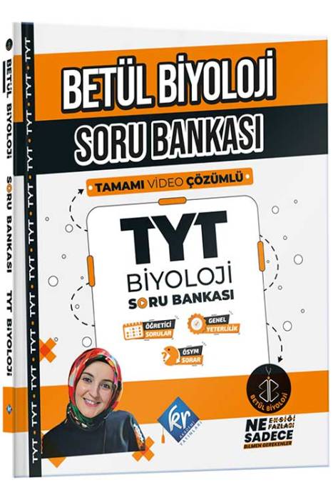 Betül Biyoloji TYT Biyoloji Soru Bankası KR Akademi Yayınları