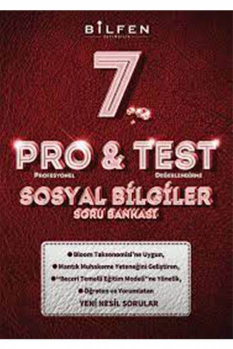 Bilfen 7. Sınıf Pro&Test Sosyal Bilgiler Soru Bankası Bilfen Yayıncılık