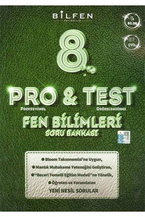 Bilfen 8. Sınıf Pro&Test Fen Bilimleri Soru Bankası Bilfen Yayıncılık