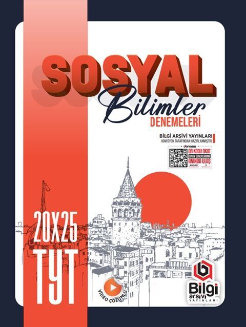 Bilgi Arşivi TYT Sosyal Bilimler 20 x 25 Denemeleri