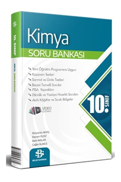 Bilgi Sarmal 10. Sınıf Kimya Soru Bankası Bilgi Sarmal Yayınları 10