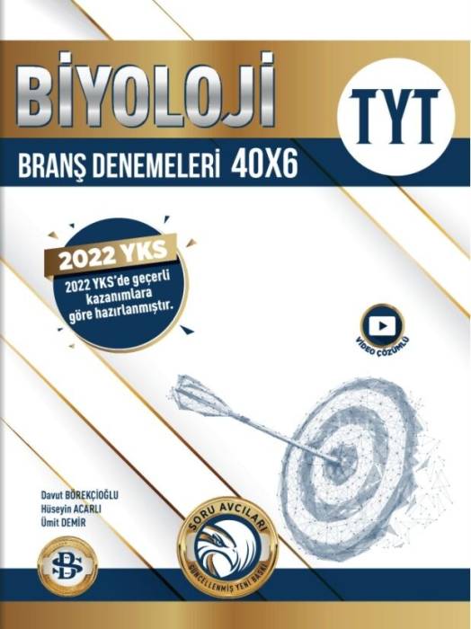 Bilgi Sarmal TYT Biyoloji 40 x 6 Branş Denemeleri Bilgi Sarmal Yayınları