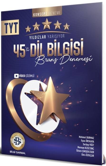 Bilgi Sarmal TYT Dil Bilgisi Yıldızlar Yarışıyor 45 li Branş Denemesi