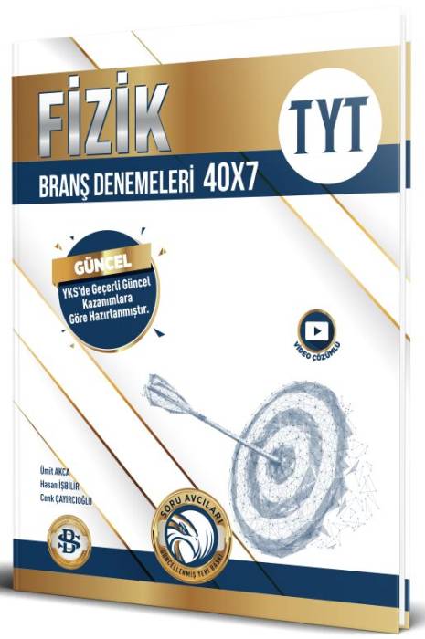 TYT Fizik 40 x 7 Branş Denemeleri Bilgi Sarmal Yayınları 