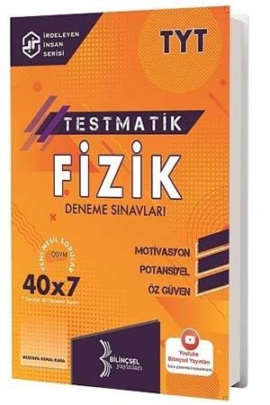 Bilinçsel 2021 TYT Testmatik Fizik Deneme Sınavları Bilinçsel Yayınları