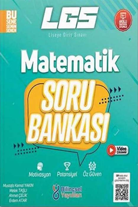 Bilinçsel 8. Sınıf LGS Matematik Soru Bankası Bilinçsel Yayınları