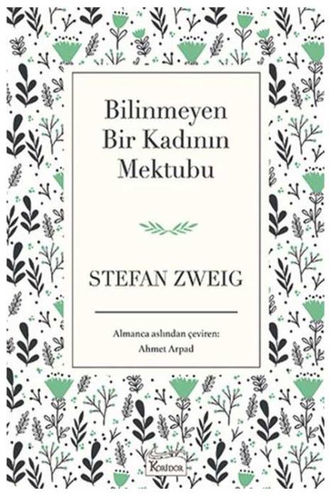 Bilinmeyen Bir Kadının Mektubu-Bez Ciltli Koridor Yayıncılık