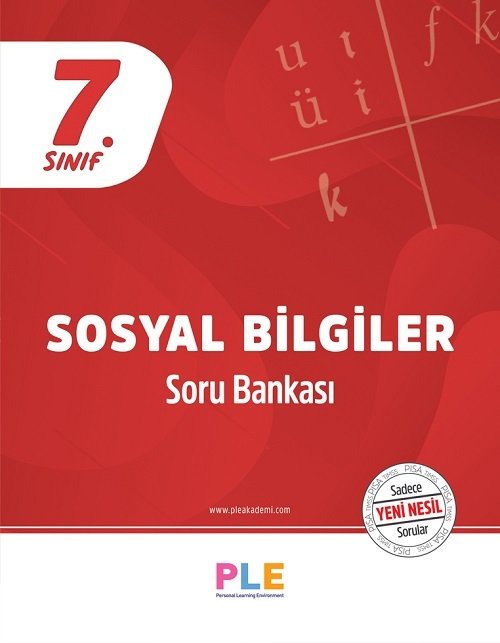 Birey PLE 7. Sınıf Sosyal Bilgiler Soru Bankası Birey Yayınları