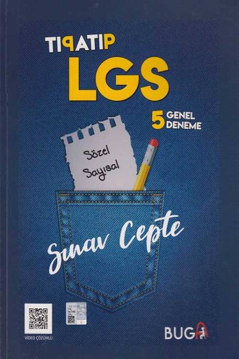 Buga 8. Sınıf LGS Tıpatıp 5 li Deneme Buga Yayınları