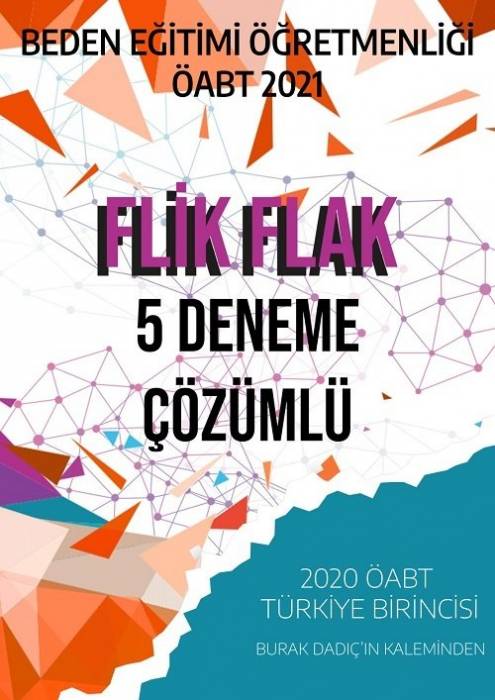 Burak Dadıç 2021 ÖABT Beden Eğitimi Flik Flak 5 Deneme Burak Dadıç BESYO