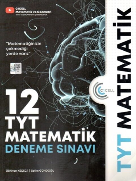 C1cell Yayınları TYT Matematik 12 Deneme Sınavı