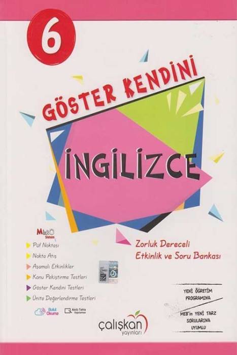 Çalışkan 6. Sınıf İngilizce Göster Kendini Soru Bankas Çalıikan Yayınları