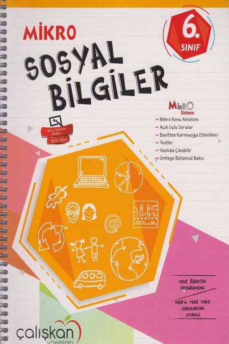 Çalışkan 6. Sınıf Mikro Sosyal Bilgiler Çalışkan Yayınları