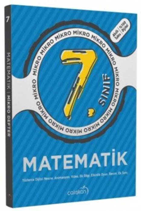 Çalışkan 7. Sınıf Matematik Mikro Konu Anlatımlı Çalışkan Yayınları