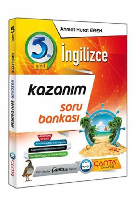 Çanta 5. Sınıf İngilizce Kazanım Soru Bankası Çanta Yayınları