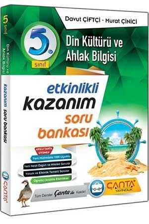 Çanta 5.Sınıf Din Kültürü Ve Ahlak Bilgisi Etkinlikli Kazanım Soru Bankası Çanta Yayınları