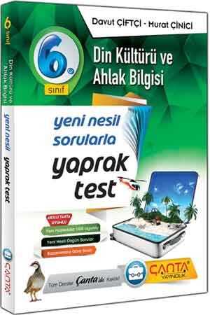 Çanta 6. Sınıf Din Kültürü ve Ahlak Bilgisi Yaprak Test Çanta Yayınları