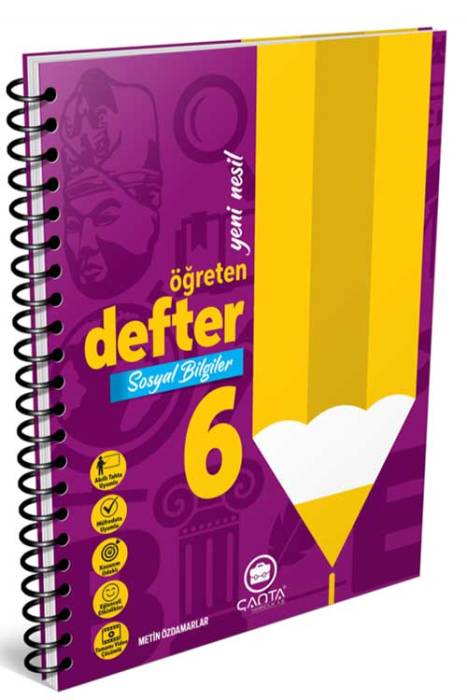 6. Sınıf Sosyal Bilgiler Öğreten Defter Çanta Yayınları