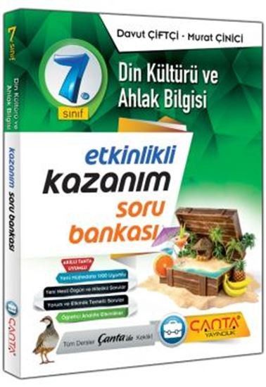 Çanta 7. Sınıf Din Kültürü ve Ahlak Bilgisi Etkinlikli Kazanım Soru Bankası Kitabı Çanta Yayıncılık