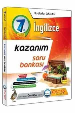 Çanta 7. Sınıf İngilizce Kazanım Soru Bankası Çanta Yayınları