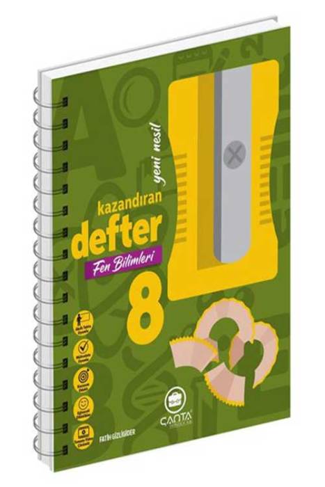 Çanta 8 .Sınıf Fen Bilimleri Okula Yardımcı Kazandıran Defter Çanta Yayınları