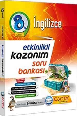 Çanta 8. Sınıf İngilizce Kazanım Soru Bankası Çanta Yayınları