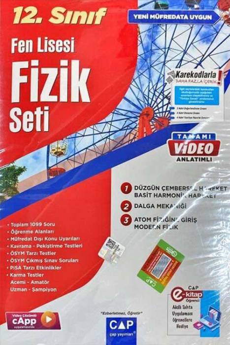 Çap 12. Sınıf Fen Lisesi Fizik Seti